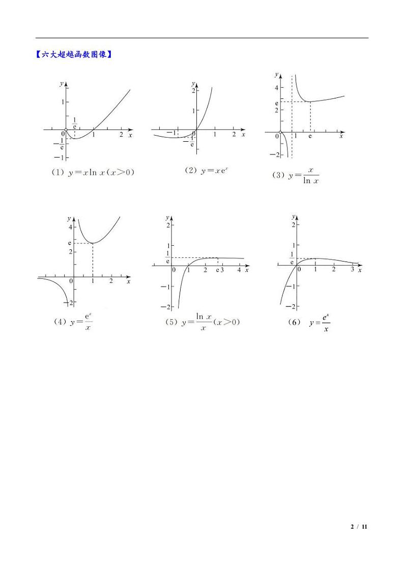 高三数学培优专题02 指对同构（朗博同构）（PDF版）（共42个专题）（学生版）02