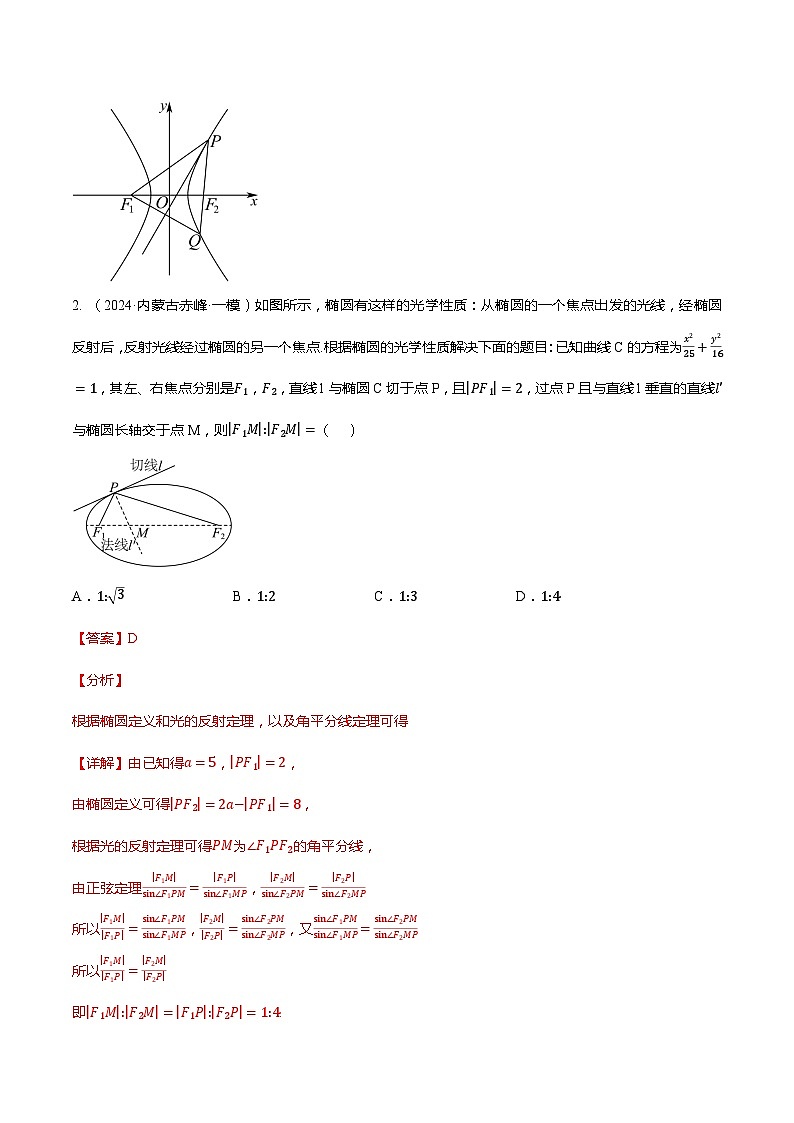 压轴题02 圆锥曲线压轴题17题型汇总-2024年高考数学压轴题专项训练（新高考通用）03