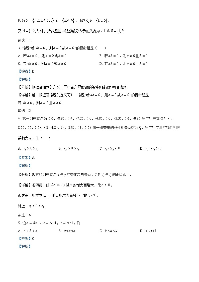 四川省成都市锦江区嘉祥外国语高级中学2024届高三第一次诊断性考试理科数学试题（解析版）第2页