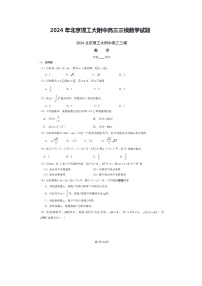 2024年北京理工大附中高三三模数学试题