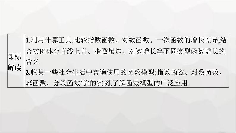 新教材(广西专版)高考数学一轮复习第三章函数与基本初等函数第九节函数模型及其应用课件第3页