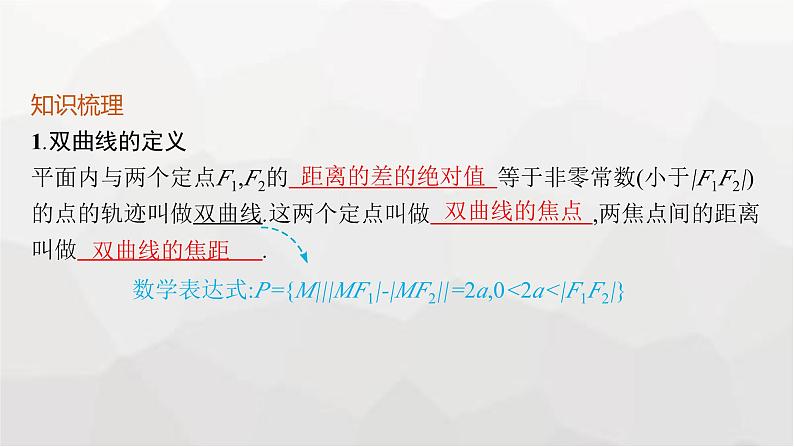 新教材(广西专版)高考数学一轮复习第九章平面解析几何第六节双曲线课件05