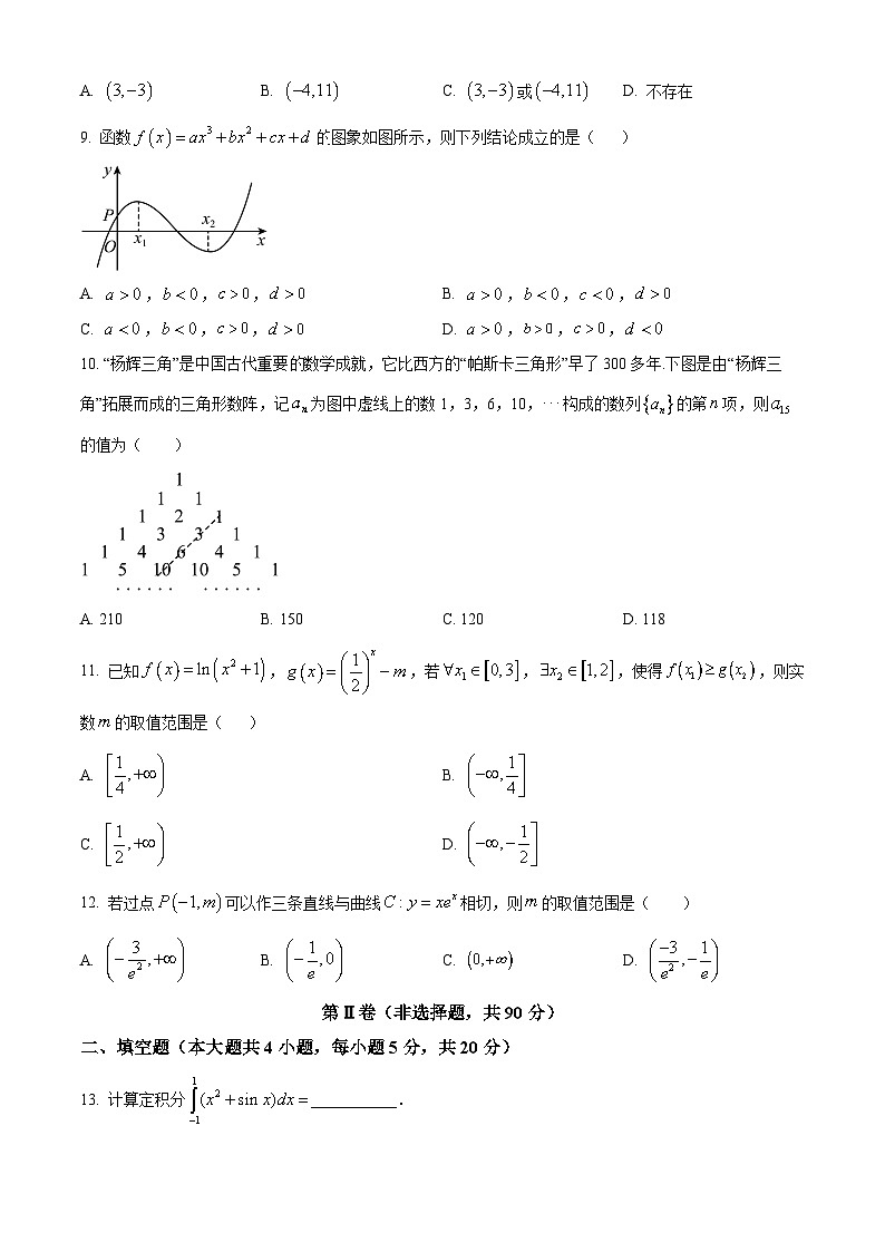 内蒙古自治区呼和浩特市第二中学2022-2023学年高二下学期期中考试数学（理科）试题02