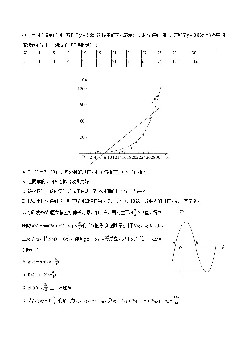 2024年天津市红桥区高考数学一模试卷（含详细答案解析）02