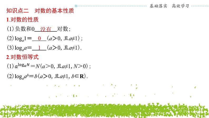 新人教A版 高中数学必修第一册 4.3.1 《对数的概念》课件07