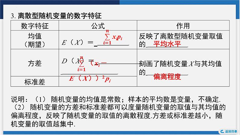 离散型随机变量的分布列及数字特征课件-2024届高考数学一轮复习第6页