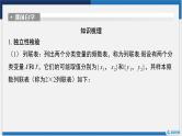 列联表和独立性检验课件-2024届高考数学一轮复习
