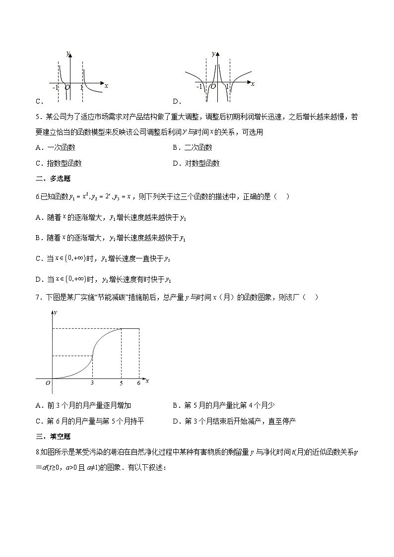 4.4.3 不同函数增长的差异PPT+分层作业+答案解析03