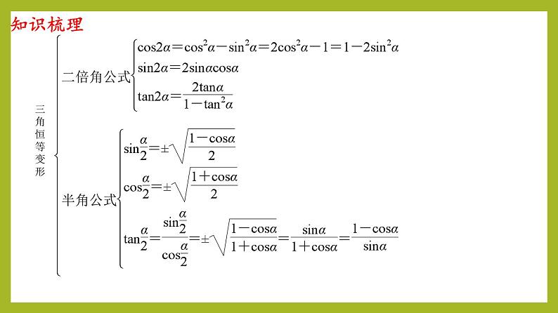 第5章 三角函数（单元复习课件）PPT+分层作业+答案解析05