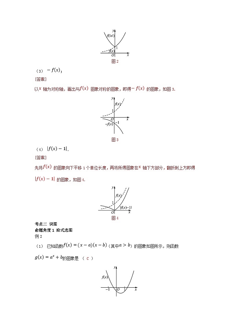 2025高考数学一轮考点突破训练第二章函数2.6函数的图象03