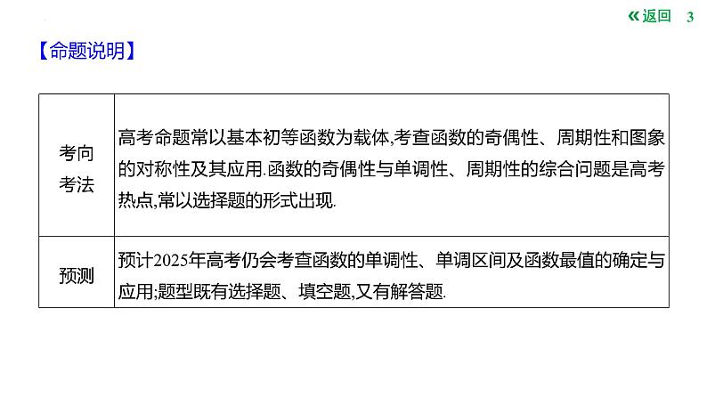 函数的奇偶性与周期性课件-2025届高三数学一轮复习第3页