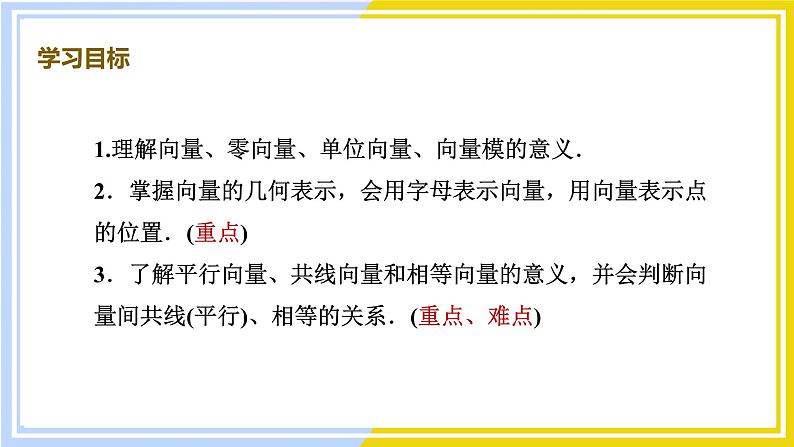高中数学RJB必修第二册 第6章 6.1 6.1.1 向量的概念 PPT课件第2页