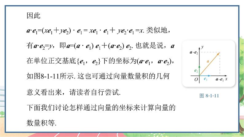 高中数学RJB必修第三册 8.1.3 向量数量积的坐标运算 PPT课件03