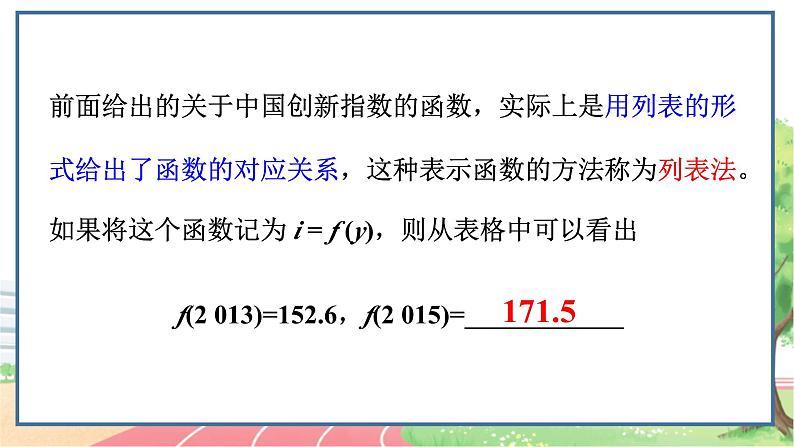 高中数学RJB必修第一册 3.1.1 第2课时 函数的表示法 PPT课件04