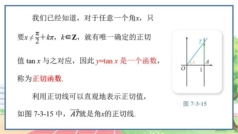 高中数学RJB必修第三册 7.3.4 正切函数的性质与图象 PPT课件02