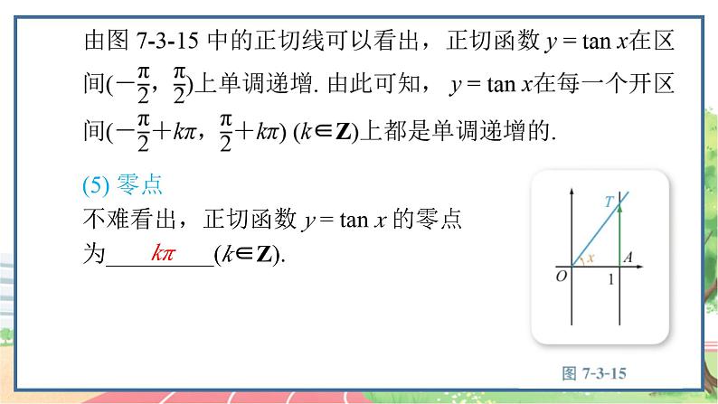 高中数学RJB必修第三册 7.3.4 正切函数的性质与图象 PPT课件07