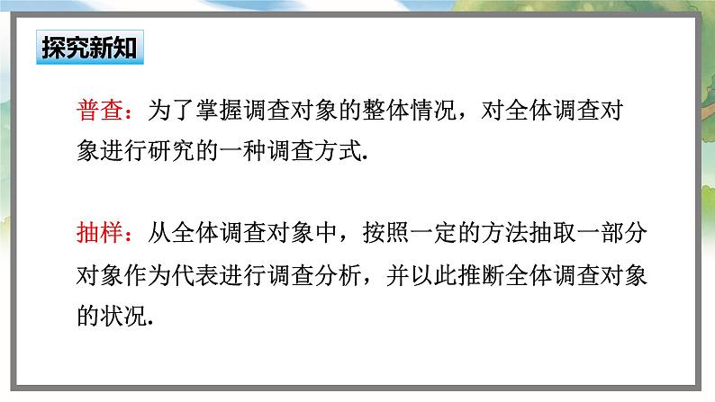 高中BSD数学必修第一册 6.1.2 普查和抽查 PPT课件03
