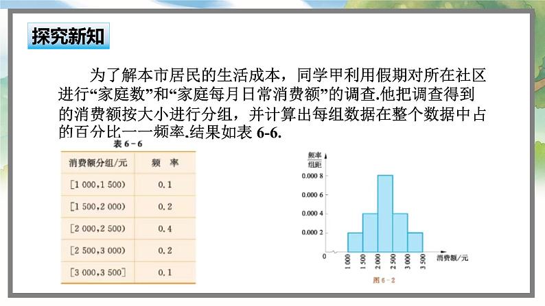 高中BSD数学必修第一册 6.3.2 频率分布直方图 PPT课件02