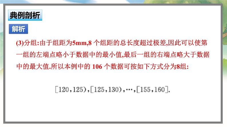 高中BSD数学必修第一册 6.3.2 频率分布直方图 PPT课件08