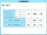 高中SJ数学选择性必修第一册  1.4 两条直线的交点  PPT课件