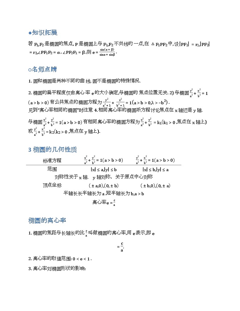 2024新高考数学基础知识梳理与课本优秀题目巩固-模块15-圆锥曲线-2025新高考数学专题第3页