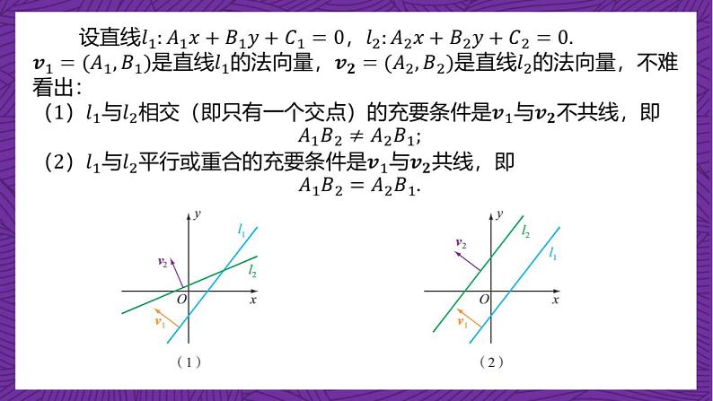 人教B版高中数学选择性必修第一册2.2.3《两条直线的位置关系》课件+分层练习07