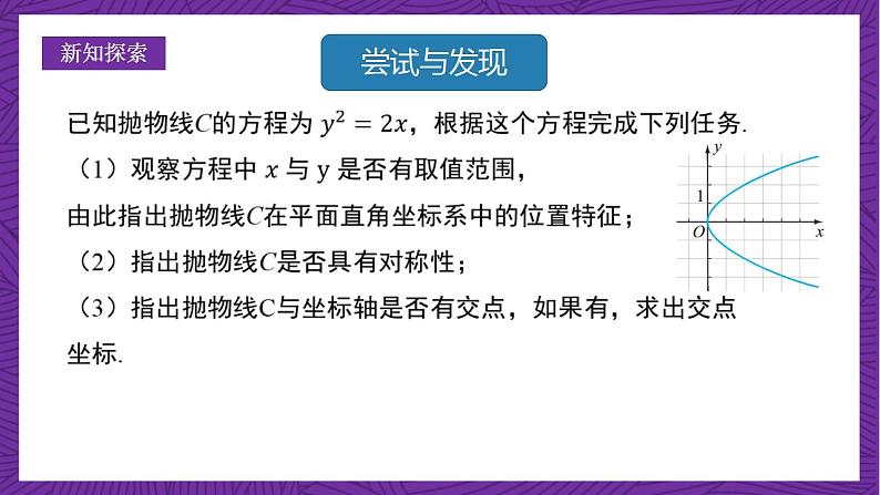 人教B版高中数学选择性必修第一册2.7.2《抛物线的几何性质》课件+分层练习03