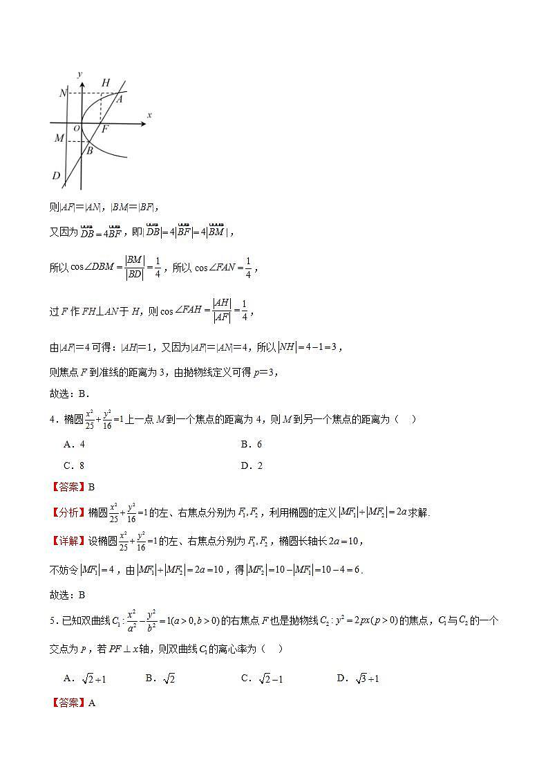 人教B版高中数学选择性必修第一册 全册综合测试03
