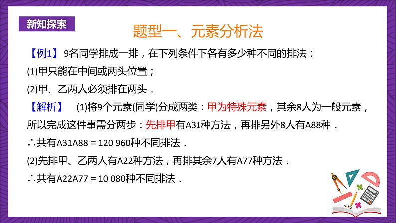 人教B版高中数学选择性必修第二册3.1.2《排列与排列数  排列数的应用》（第2课时）课件+分层练习05