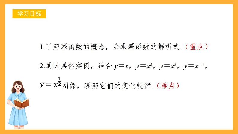 人教B版数学必修第二册4.4《幂函数》（教学课件）第2页