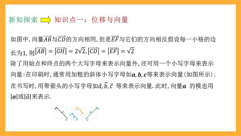 人教B版数学必修第二册6.1.1 《向量的概念》课件+分层练习05