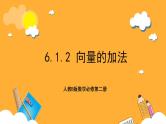 人教B版数学必修第二册6.1.2 《向量的加法》课件+分层练习
