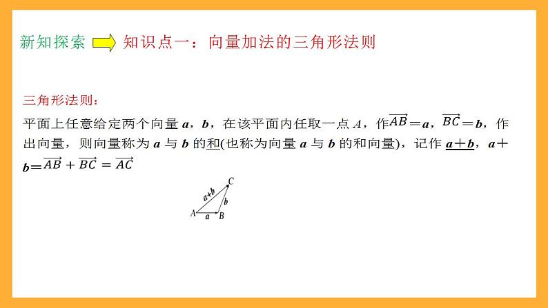 人教B版数学必修第二册6.1.2 《向量的加法》课件+分层练习07