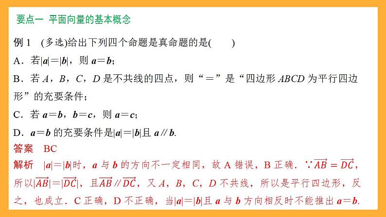 人教B版数学必修第二册第六章 《平面向量初步》课件+（知识梳理+热考题型）03