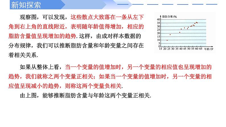 2024-2025 学年高中数学人教A版选择性必修三8.1.1 变量的相关关系PPT第8页