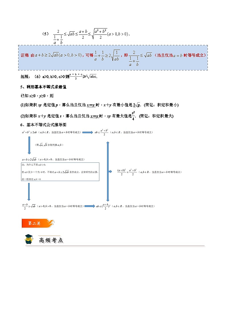 2024年高考数学一轮复习满分攻略(新高考地区专用)考点05基本不等式(精讲)(原卷版+解析)第2页