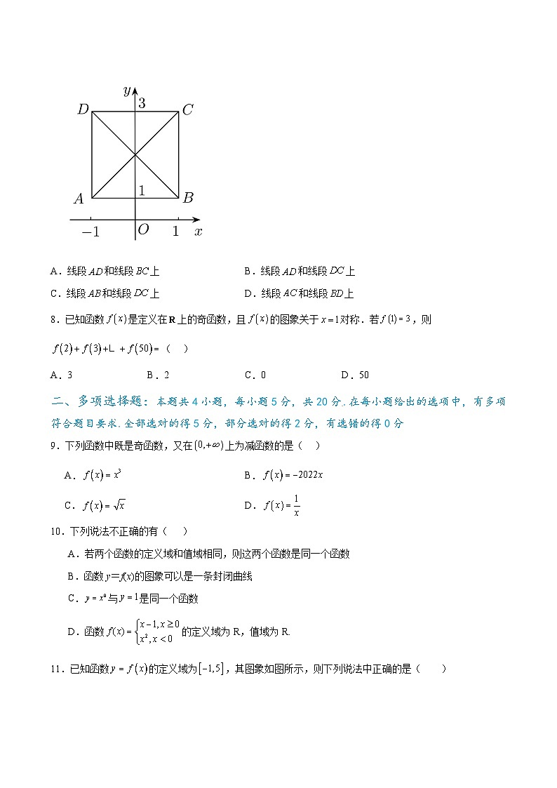 函数的概念与性质章节检测卷（原卷版）第2页