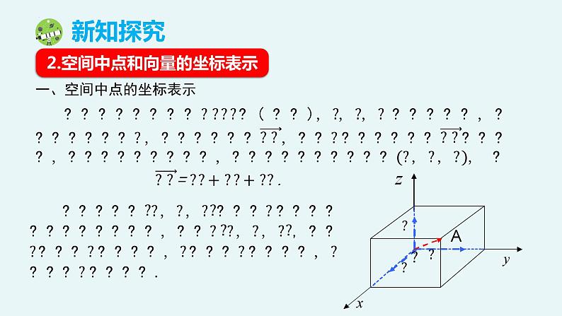 1.3.1 空间直角坐标系（教学课件） -2024-2025学年高二数学考试满分全攻略同步备课备考系列（人教A版2019选择性必修第一册）07