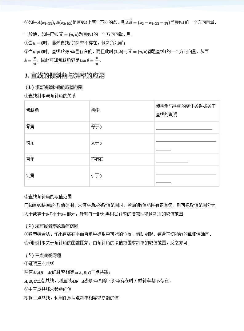 直线的方程(学生版)第2页