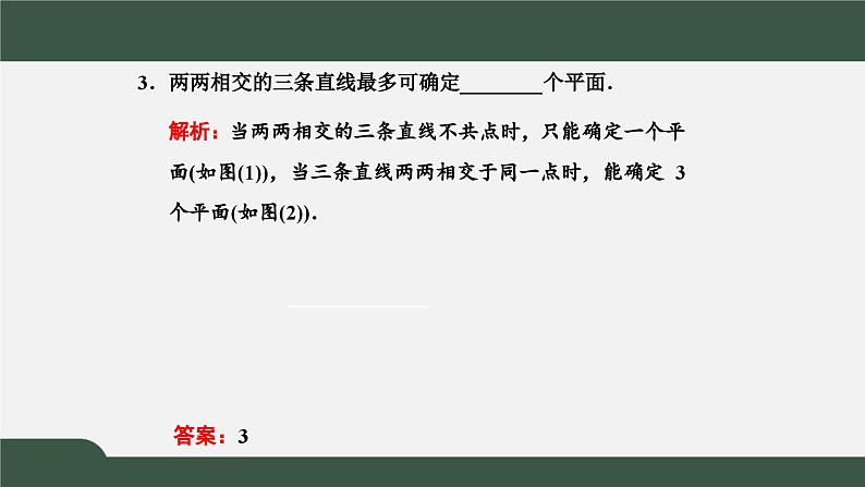 高一数学同步精品课件（人教A版2019必修第二册）8.4.2 空间点、直线、平面之间的位置关系（课件）第6页