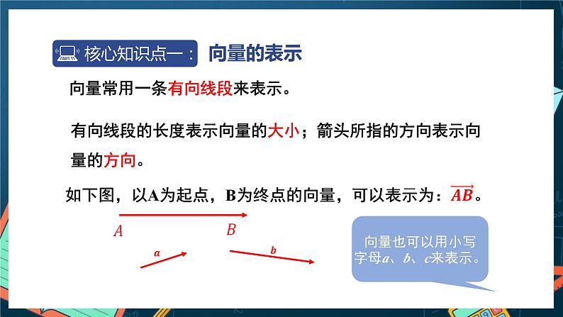 苏教版数学高一必修第二册 9.1 向量概念 课件05