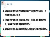 人教A版数学高二选择性必修第一册 1.3.1 空间直角坐标系 课件+教案