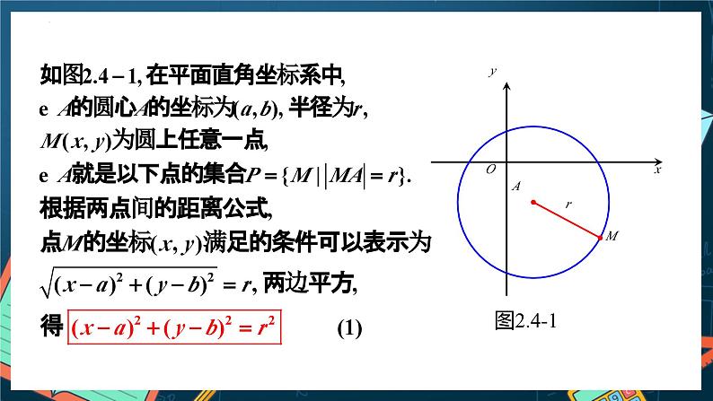 人教A版数学高二选择性必修第一册 2.4.1 圆的标准方程 课件+教案04