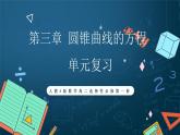 人教A版數(shù)學(xué)高二選擇性必修第一冊 第三章 圓錐曲線的方程 單元復(fù)習(xí) 課件