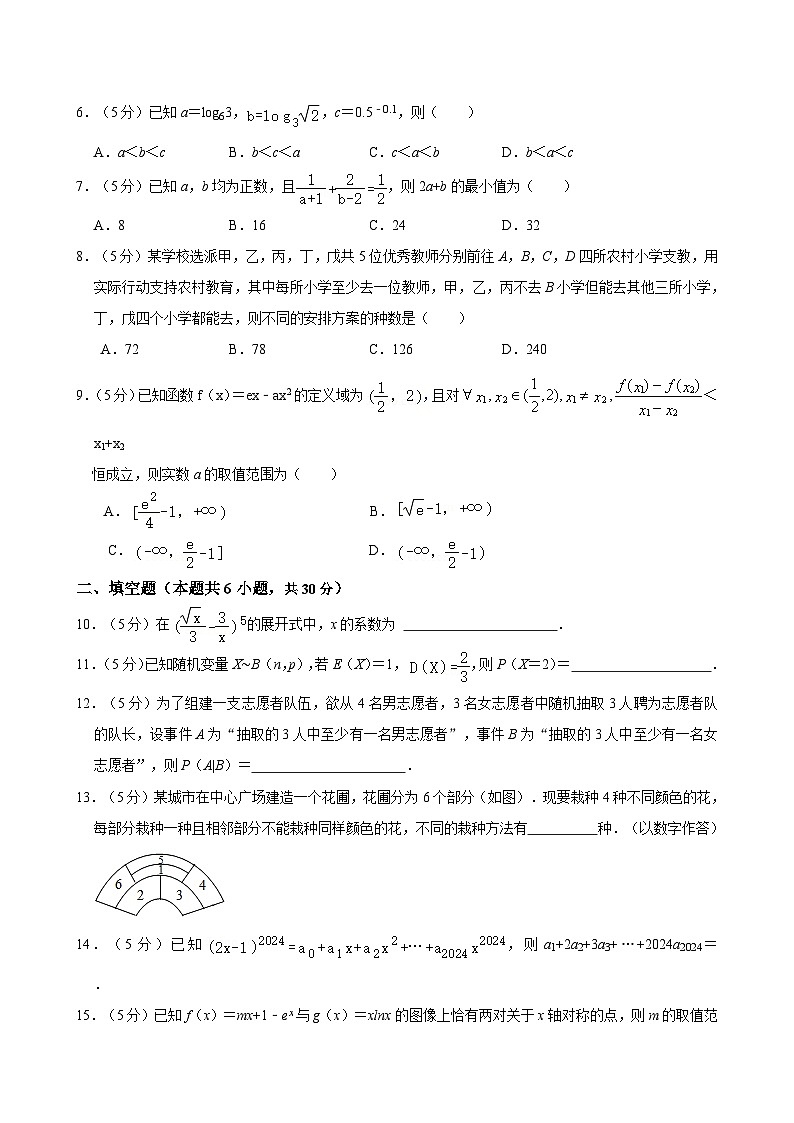天津市燕京高级中学-2023-2024学年高二下学期期末模拟数学练习（三）第2页