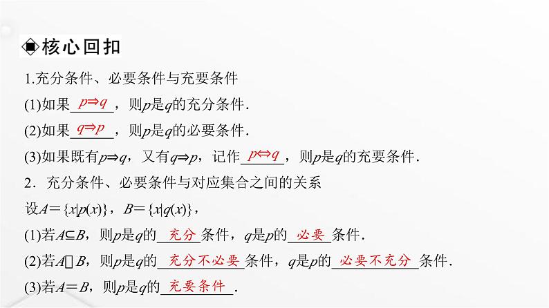 人教A版普通高中数学一轮复习第1章第2节常用逻辑用语课件05