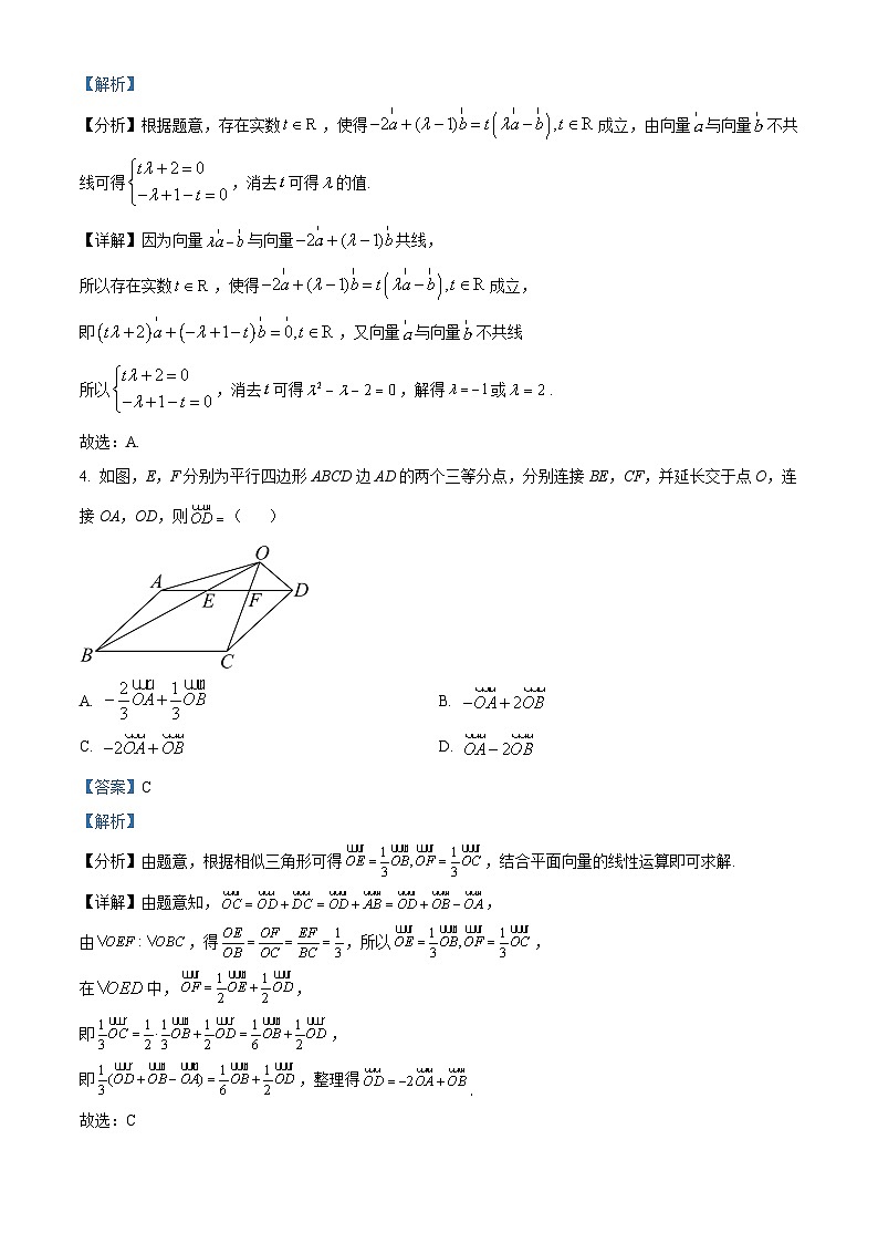 安徽省芜湖市第一中学2023-2024学年高一下学期期中考试数学试题（Word版附解析）02