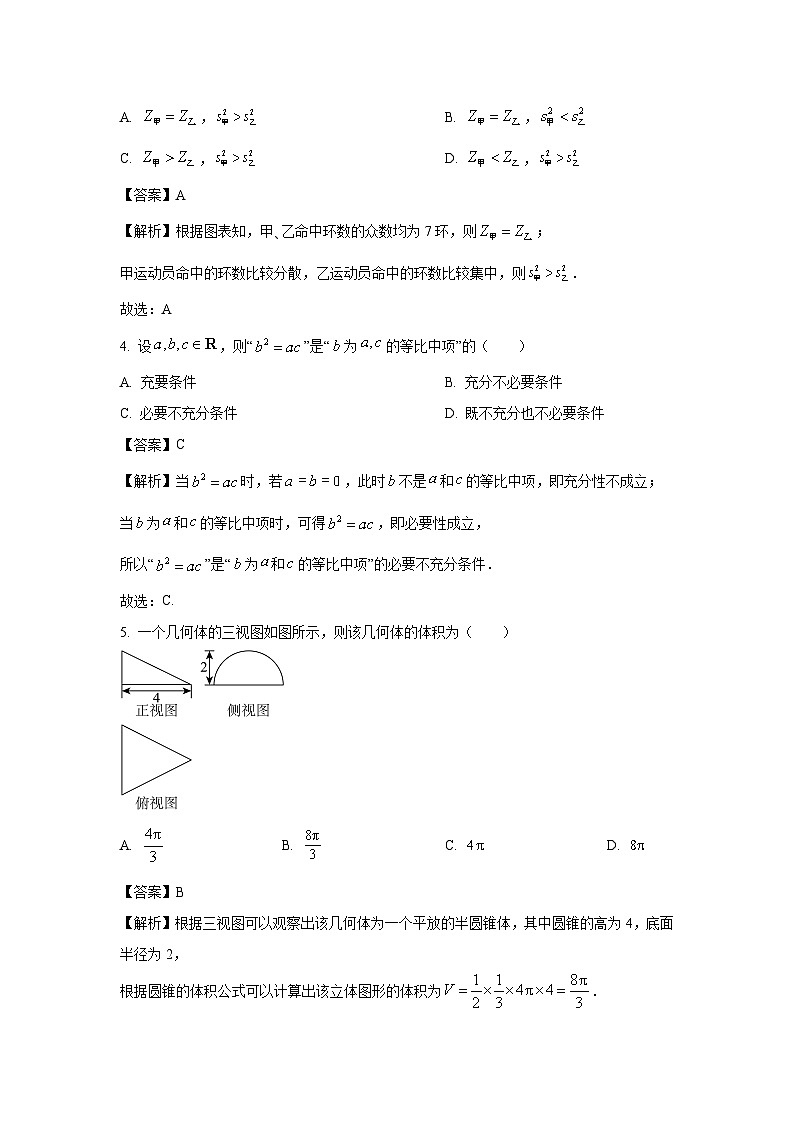 [数学]四川省大数据精准教学联盟2024届高三第二次统一监测试题(理)(解析版)第2页