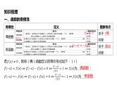 2025年高考数学一轮复习 第三章 -第三节 函数的奇偶性、周期性与对称性【课件】