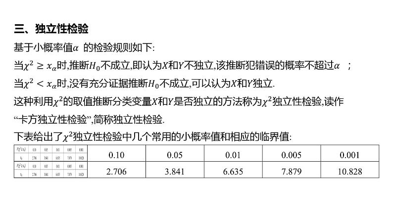 2025年高考数学一轮复习-第十章-第三节-数据分析-列联表与独立性检验【课件】07